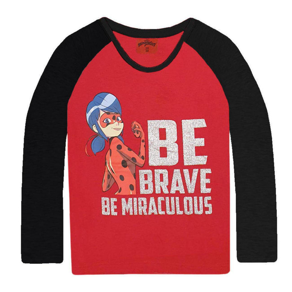 Miraculous Ladybug Kids T-Shirt Long Sleeve - Super Heroes Warehouse